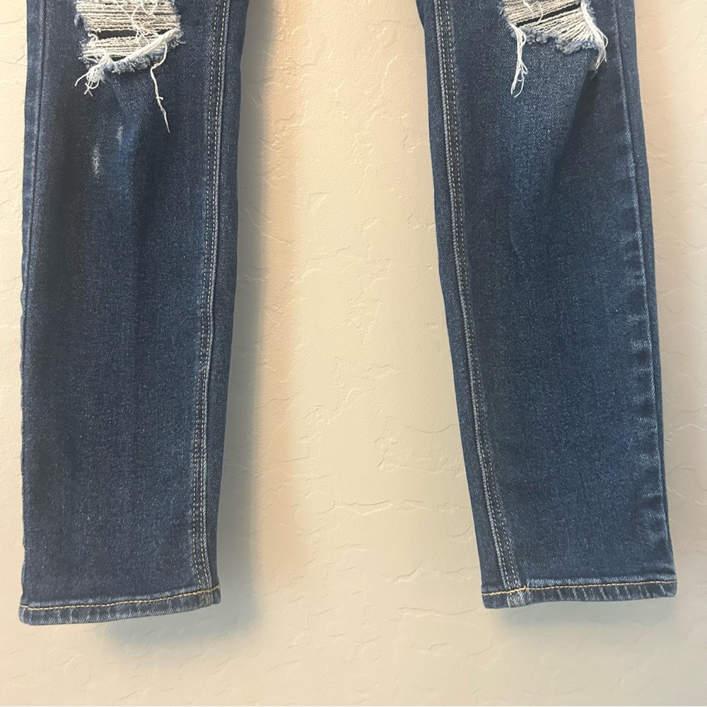 Old Navy high rise rockstar super skinny distressed jeans size 4 - Picture 14 of 16